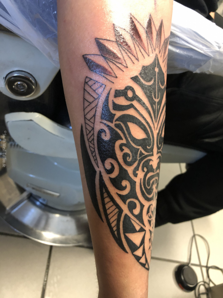Maori/Polynesisches Tattoo von Christian