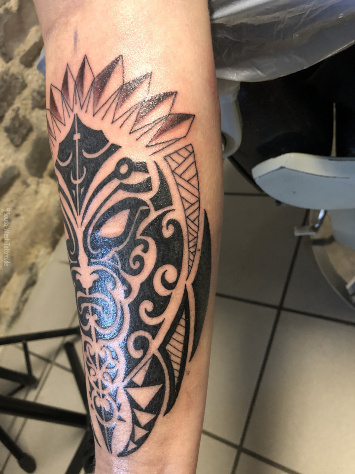 Maori/Polynesisches Tattoo von Christian