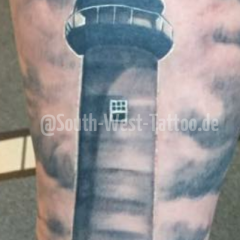 Leuchtturm-Tattoo-Stefan